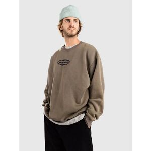 Blue Tomato Circle Logo Crew Sweater brown M male