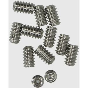 FCS Stainless Steel Screws 12Pk grey Uni unisex