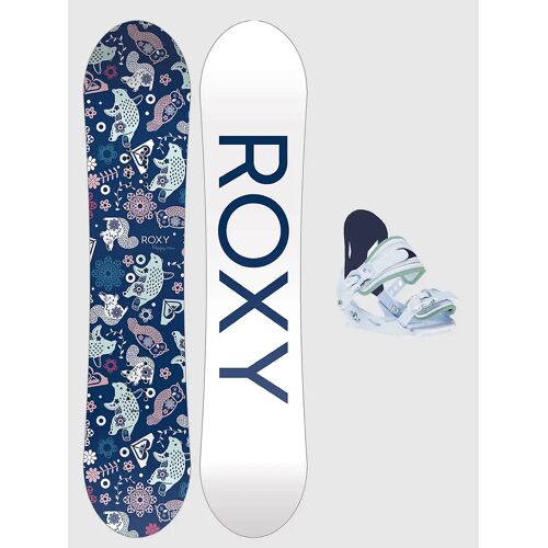 Roxy Poppy Package + Poppy XS 2024 Snowboard-Set uni 100 unisex
