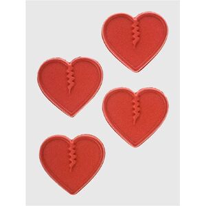 Crab Grab Mini Hearts Stomp Pad red Uni unisex