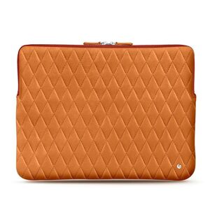Noreve Schitzhülle aus Leder für MacBook 15' Exception Couture Mandarine vintage - Couture