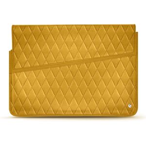 Noreve Notebook-Lederschutzhülle 15' Tentation Tropézienne Couture Jaune soulèu - Couture