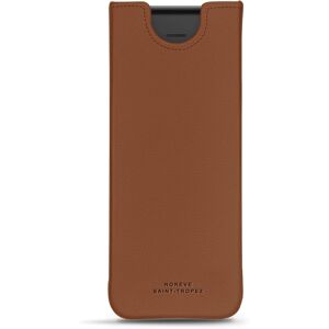 Noreve Lederschutzhülle Samsung Galaxy Z Fold2 / Fold3 Évolution Marron PU