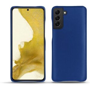 Noreve Lederschutzhülle Samsung Galaxy S22 Perpétuelle Bleu océan