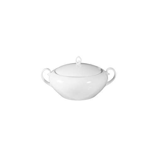 Seltmann Weiden Rondo / Liane Schüssel mit Deckel weiß