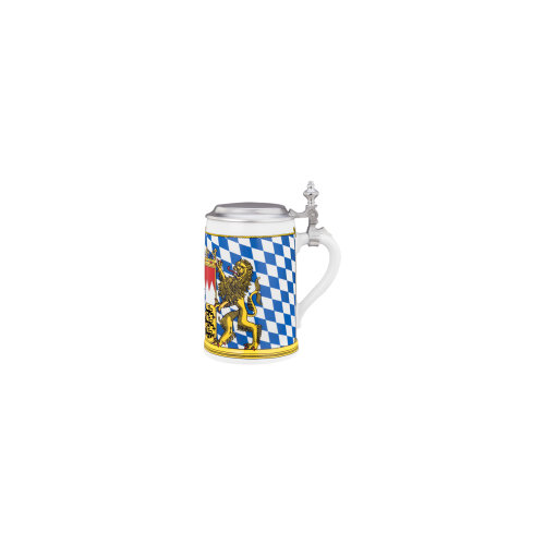 Seltmann Weiden Compact Bierkrug mit Deckel 0,63 l Bayern