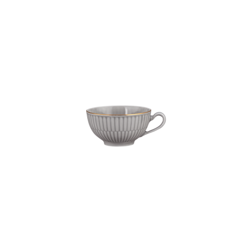 Seltmann Weiden Amina Teetasse 0,14 l silbergrau/Goldrand