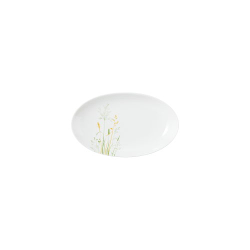 Seltmann Weiden Liberty Servierplatte oval 24x14,5 cm Meadow Grasses green