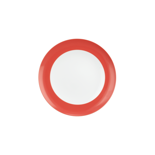 Seltmann Weiden Liberty Speiseteller rund 27 cm Fahne Pure Colors flamingo red