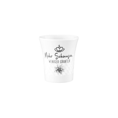 Seltmann Weiden Diva Becher mit Henkel 0,40 l Weniger grantln