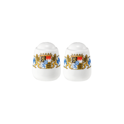Seltmann Weiden Compact Bayern Salz- und Pfefferstreuer-Set - Traditionelles bayerisches Porzellan Seltmann Weiden Compact Bayern Salz- und Pfefferstreuer-Set - Traditionelles bayerisches Porzellan