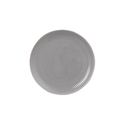 Seltmann Weiden Amina Frühstücksteller rund 22,5 cm silbergrau/Goldrand Seltmann Weiden Amina Frühstücksteller rund 22,5 cm silbergrau/Goldrand