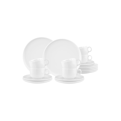 Seltmann Weiden Sento Home Kaffeeservice - 18-teilig in Weiß Seltmann Weiden Sento Home Kaffeeservice - 18-teilig in Weiß