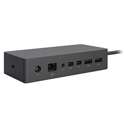 Microsoft Surface Dock (Pd9-00011) [Für Surface Pro/ Pro 3/pro 4/surface Book/ Book 2] Schwarz