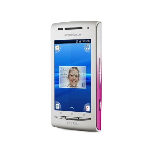 Sony Xperia X8 Weiß/pink
