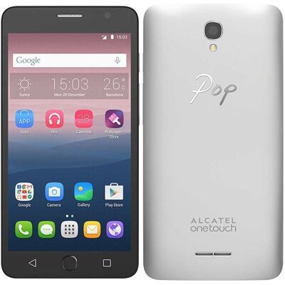 Alcatel OneTouch Pop Star 5022D - 8GB Metall-Silber Alcatel OneTouch Pop Star 5022D - 8GB Metall-Silber