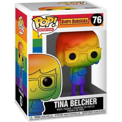 Funko Pop! Animation: Pride - Tina Belcher - Regenbogen - Bob'S Burgers - Vinyl-Sammelfigur - Geschenkidee - Offizielle Handelswaren - Spielzeug Für Kinder Und Erwachsene - Tv Fans