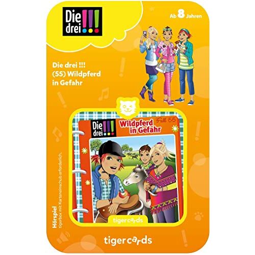 Tigermedia Tigercard 4174 - Die Drei !!! (55): Wildpferd In Gefahr