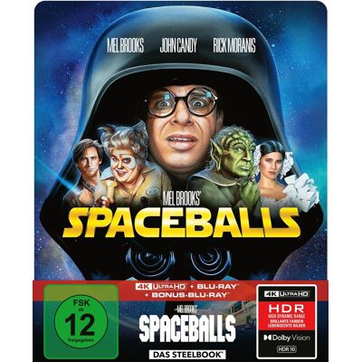 Spaceballs - Mel Brooks? Verrückte Raumfahrt - Limitiertes 3-Disc-Steelbook® (4k Ultra Hd + Blu-Ray + Bonus-Blu-Ray) Spaceballs - Mel Brooks? Verrückte Raumfahrt - Limitiertes 3-Disc-Steelbook® (4k Ultra Hd + Blu-Ray + Bonus-Blu-Ray)