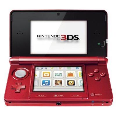 Nintendo 3ds Metallic Rot Nintendo 3ds Metallic Rot