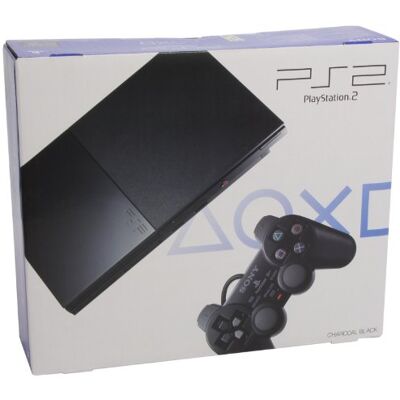 Sony Playstation 2 Slim 90004 Black Sony Playstation 2 Slim 90004 Black
