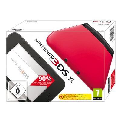 Nintendo 3ds Xl Rot/schwarz Nintendo 3ds Xl Rot/schwarz