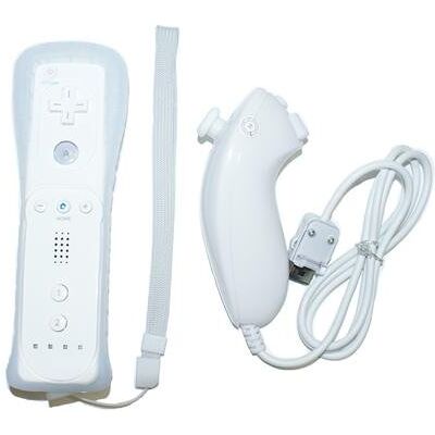 Nintendo Wii Fernbedienung & Nunchuk - Fernbedienung für Nintendo Wii Nintendo Wii Fernbedienung & Nunchuk - Fernbedienung für Nintendo Wii