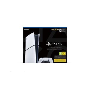 Sony Playstation 5 Slim Digital Edition 1tb [Inkl. Wireless Controller] Weiß