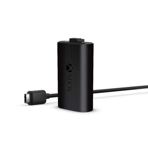 Microsoft Play And Charge Kit Schwarz [Für Xbox Series X]