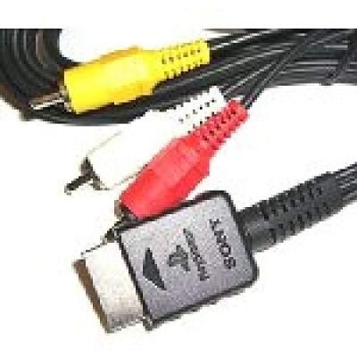 Sony Playstation 2 Original Av-Kabel Schwarz Sony Playstation 2 Original Av-Kabel Schwarz