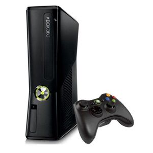 Microsoft Xbox 360 Slim 250gb Matt Schwarz