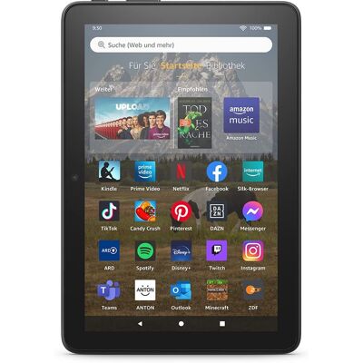 Amazon Fire HD 8 (2022) - 64GB SCHWARZ Amazon Fire HD 8 (2022) - 64GB SCHWARZ