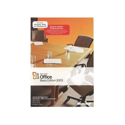 Microsoft Office 2003 Basic Edition Microsoft Office 2003 Basic Edition