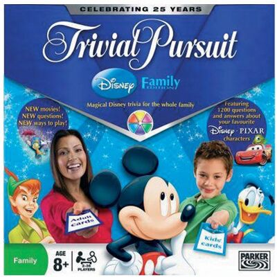 Hasbro - Parker 01781100 - Trivial Pursuit Disney Familien Edition Hasbro - Parker 01781100 - Trivial Pursuit Disney Familien Edition