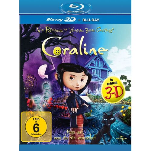 Coraline (+ Blu-Ray) [Blu-Ray 3d]