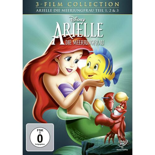 Arielle Die Meerjungfrau - Teil 1 2 & 3 [3 Dvds]