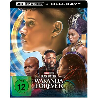 Black Panther: Wakanda Forever 4k Uhd Edition (Steelbook - Motiv: Wakanda) Black Panther: Wakanda Forever 4k Uhd Edition (Steelbook - Motiv: Wakanda)