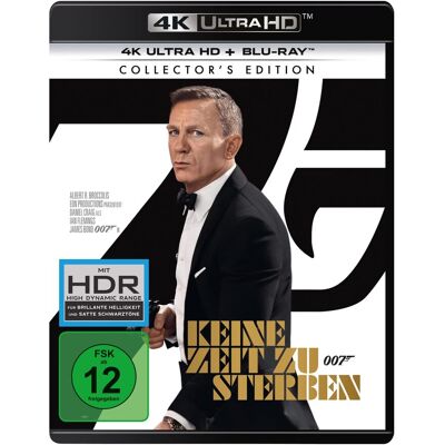 James Bond 007: Keine Zeit Zu Sterben (4k Ultra-Hd + Blu-Ray) James Bond 007: Keine Zeit Zu Sterben (4k Ultra-Hd + Blu-Ray)
