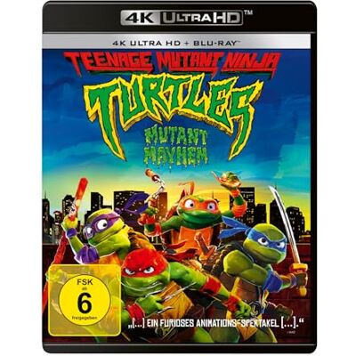 Teenage Mutant Ninja Turtles: Mutant Mayhem (4k Ultra Hd) (+ Blu-Ray) Teenage Mutant Ninja Turtles: Mutant Mayhem (4k Ultra Hd) (+ Blu-Ray)