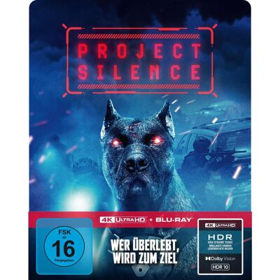 Pro-Ject Silence - 2-Disc Limited Steelbook (4k Ultra Hd) (+ Blu-Ray) Pro-Ject Silence - 2-Disc Limited Steelbook (4k Ultra Hd) (+ Blu-Ray)
