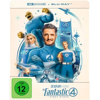 The Fantastic Four - First Steps - Steelbook - Limited Edition (4k Ultra Hd) (+ Blu-Ray) The Fantastic Four - First Steps - Steelbook - Limited Edition (4k Ultra Hd) (+ Blu-Ray)