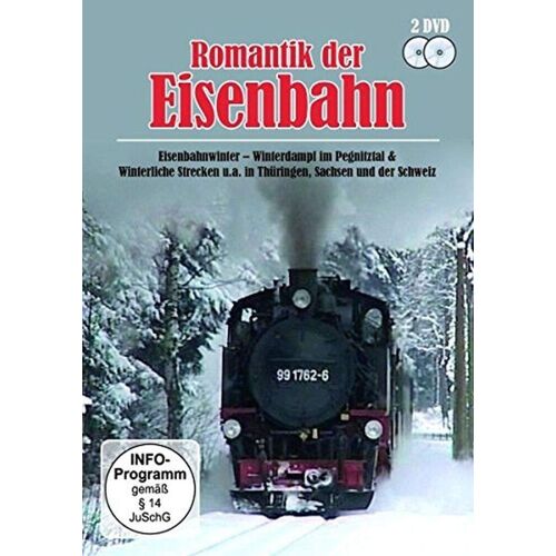Romantik Der Eisenbahn - Eisenbahnwinter Winterdampf Im Pegnitztal & Winterliche Strecken U.A. In Thüringen Sachsen Und Der Schweiz [2 Dvds]