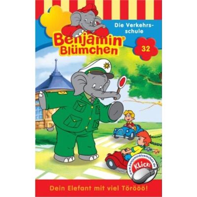 Benjamin Blümchen Folge 32 - Verkehrsschule - Musikkassette Benjamin Blümchen Folge 32 - Verkehrsschule - Musikkassette