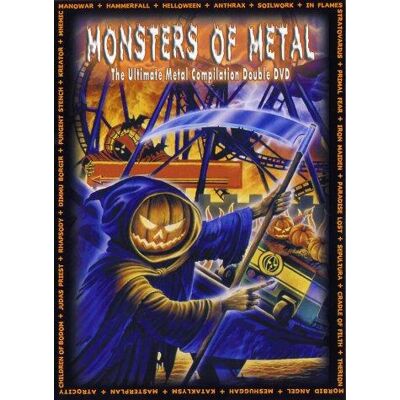 Various Artists - Monsters Of Metal Vol. 01: The Metal Compilation Double Dvd Various Artists - Monsters Of Metal Vol. 01: The Metal Compilation Double Dvd