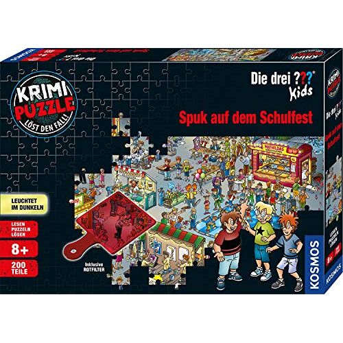 Kosmos Krimi-Puzzle 697983 - Die Drei ??? Kids: Spuk Auf Dem Schulfest [200 Teile]