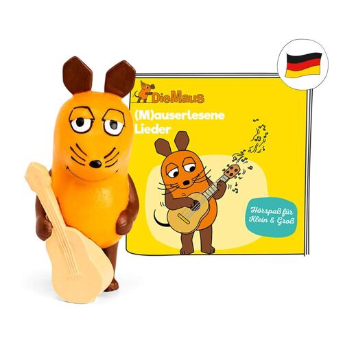 Tonies Hörfiguren Für Toniebox: Maus (M) Auserlesene Lieder – 17 Kinderlieder Figur – Ca. 40 Min. – Ab 3 Jahre – Deutsch