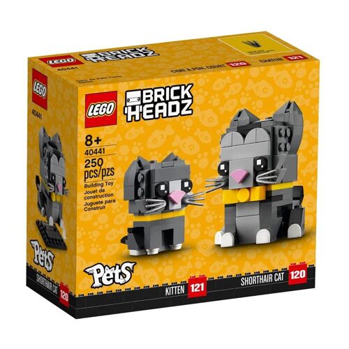 Lego Brickheadz? Kurzhaarkatzen Und Katzenjunges - 40441