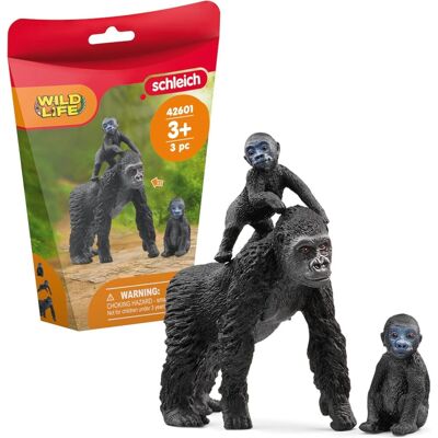 Schleich Wild Life 42601 - Flachland Gorilla Familie Schleich Wild Life 42601 - Flachland Gorilla Familie