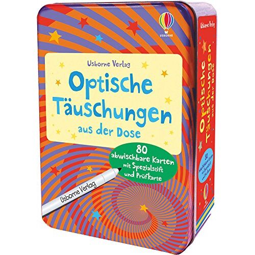 Optische Täuschungen Aus Der Dose: Mit Abwischbarem Stift & 80 Karten