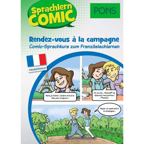Pons Sprachlern-Comic Französisch Rendez-Vous À La Campagne: Comic-Sprachkurs Zum Französischlernen